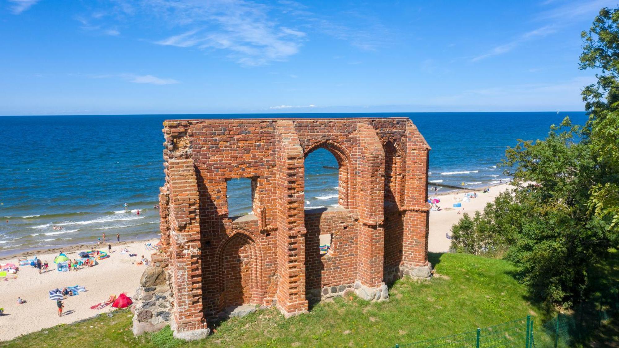 Aparthouse Cliff By Orka 150 M Beach And Sea Trzęsacz 外观 照片