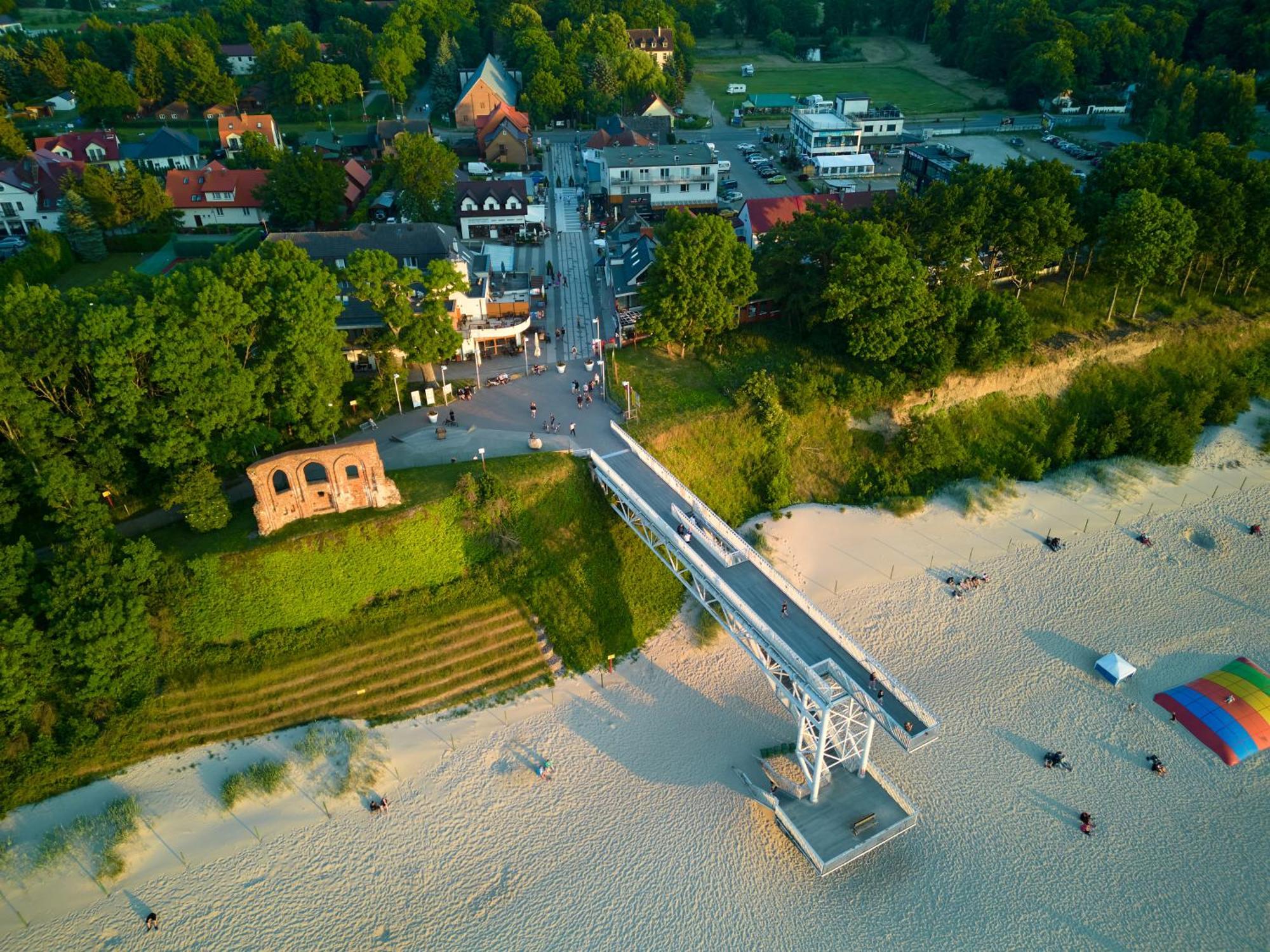 Aparthouse Cliff By Orka 150 M Beach And Sea Trzęsacz 外观 照片